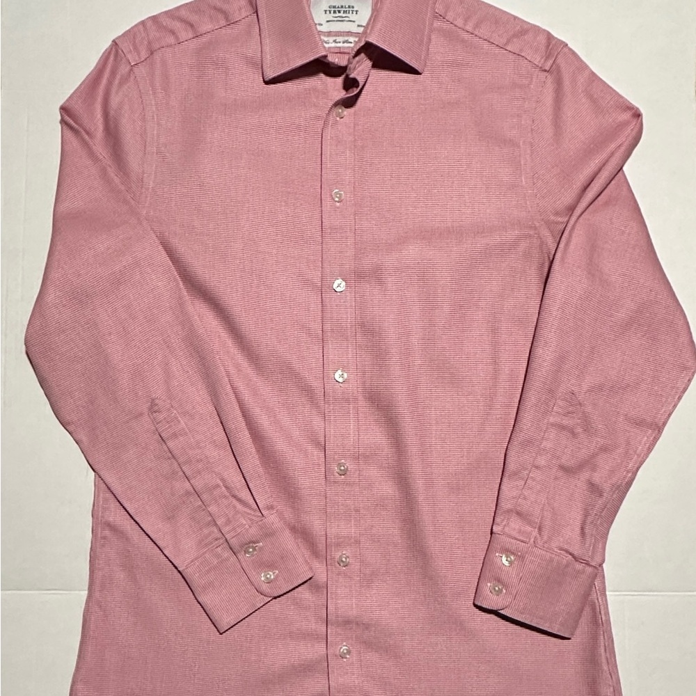 Charles Tyrwhitt Pink Dress Shirt